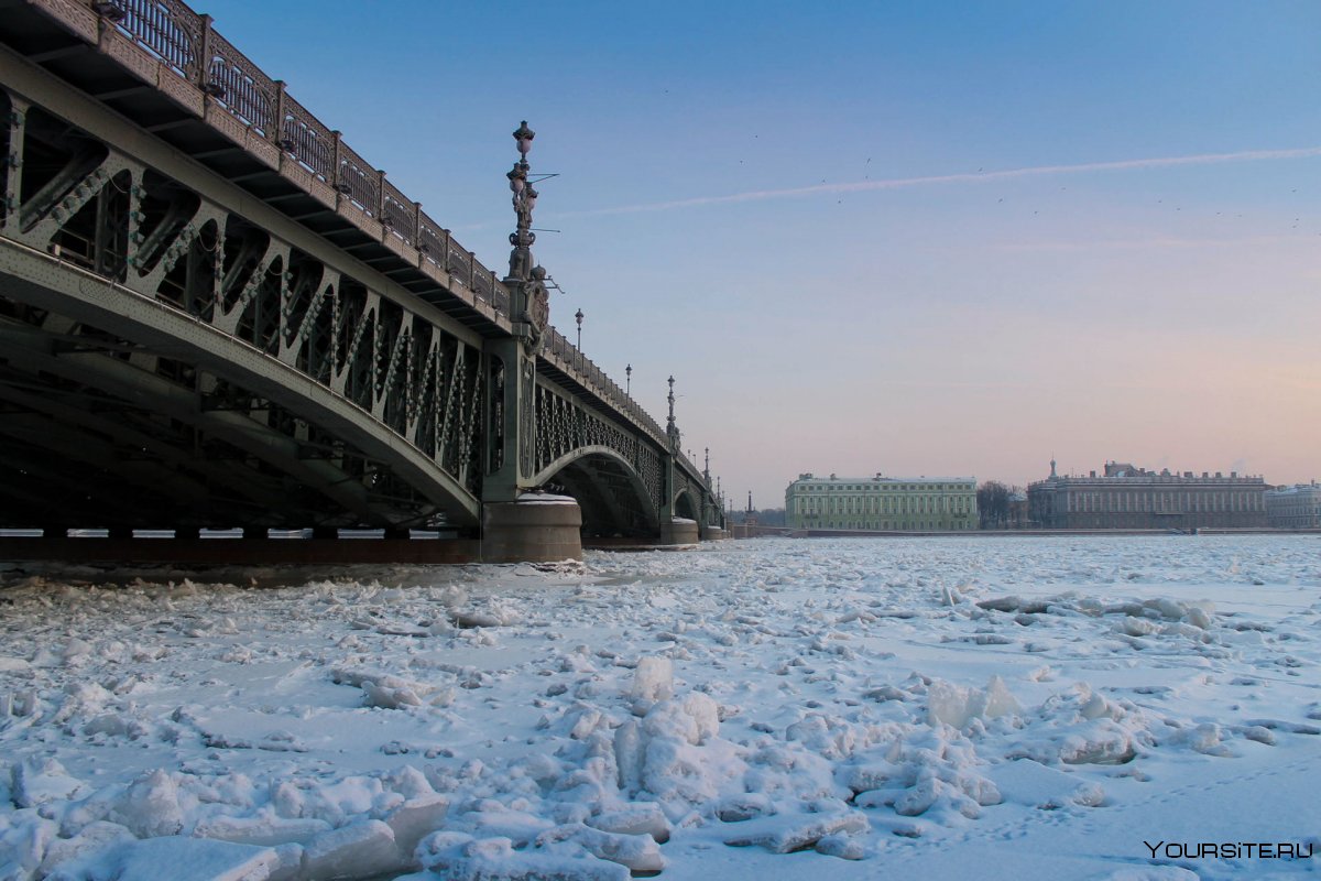 Дворцовый мост Питер символ Питера