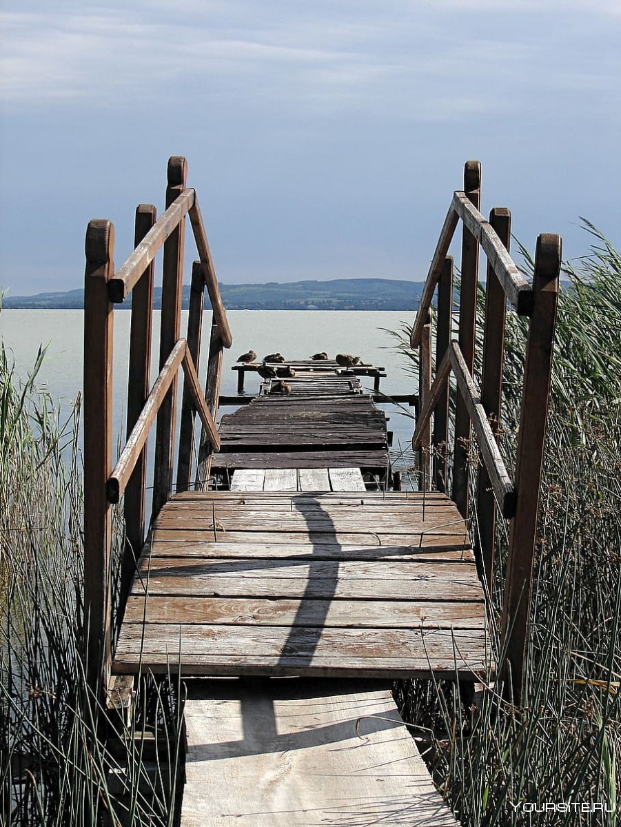 Венгрия Балатон мост