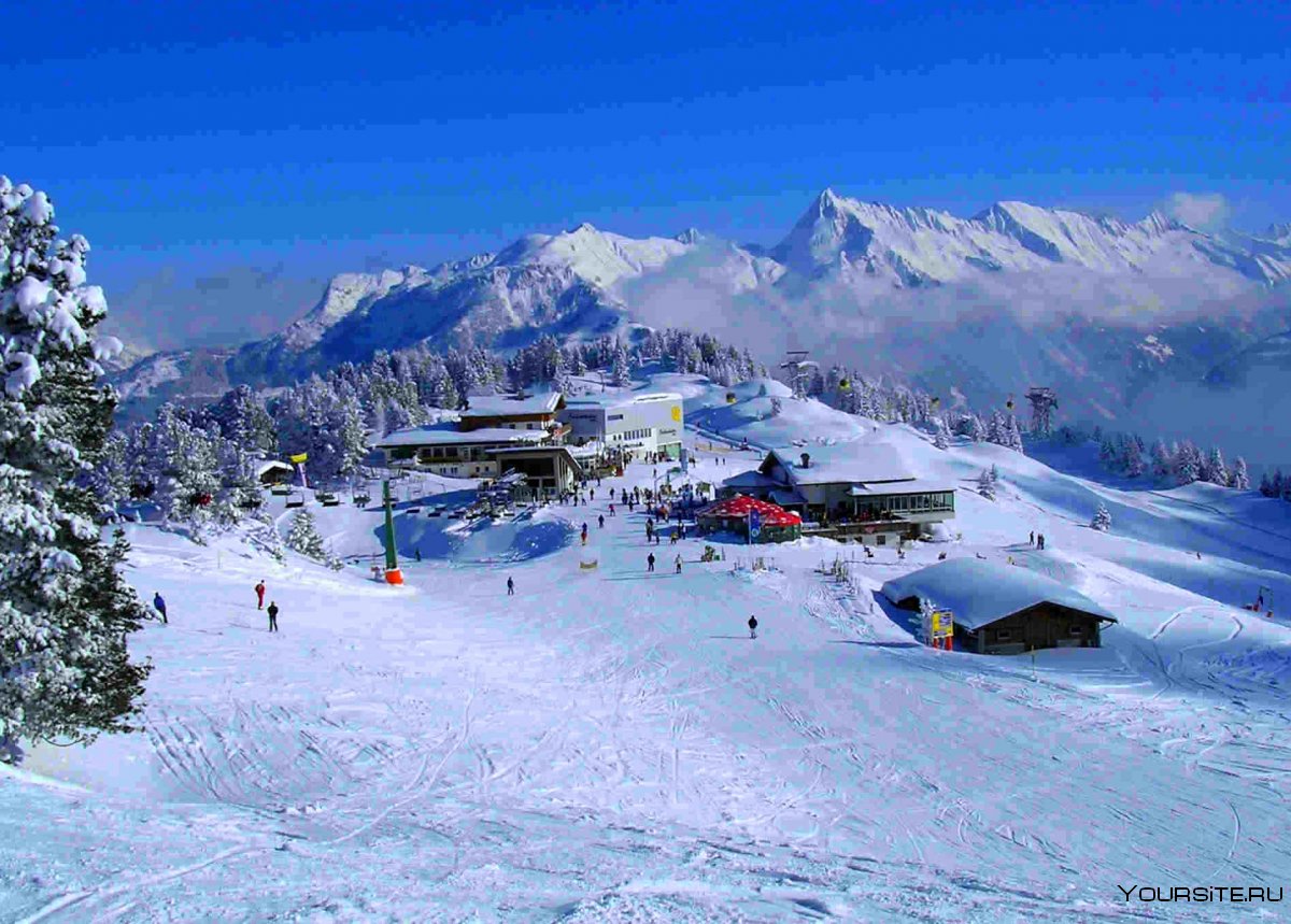 Австрия горнолыжный курорт Майрхофен