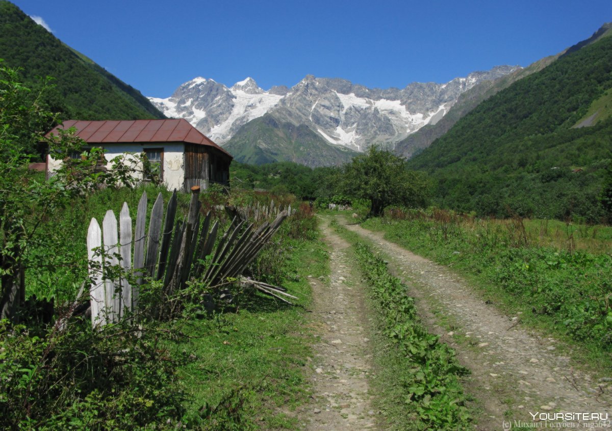 Кемпинг в горах Кавказа
