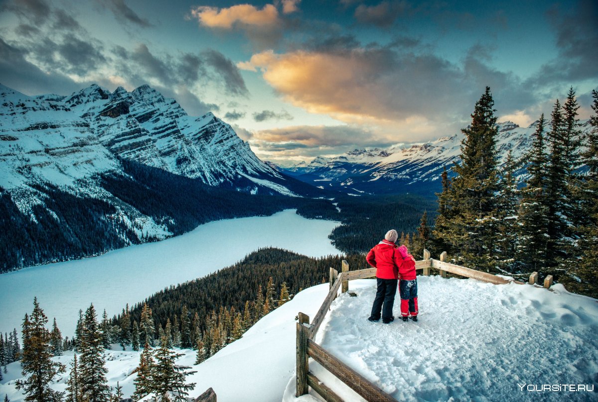 Banff Canada зимой