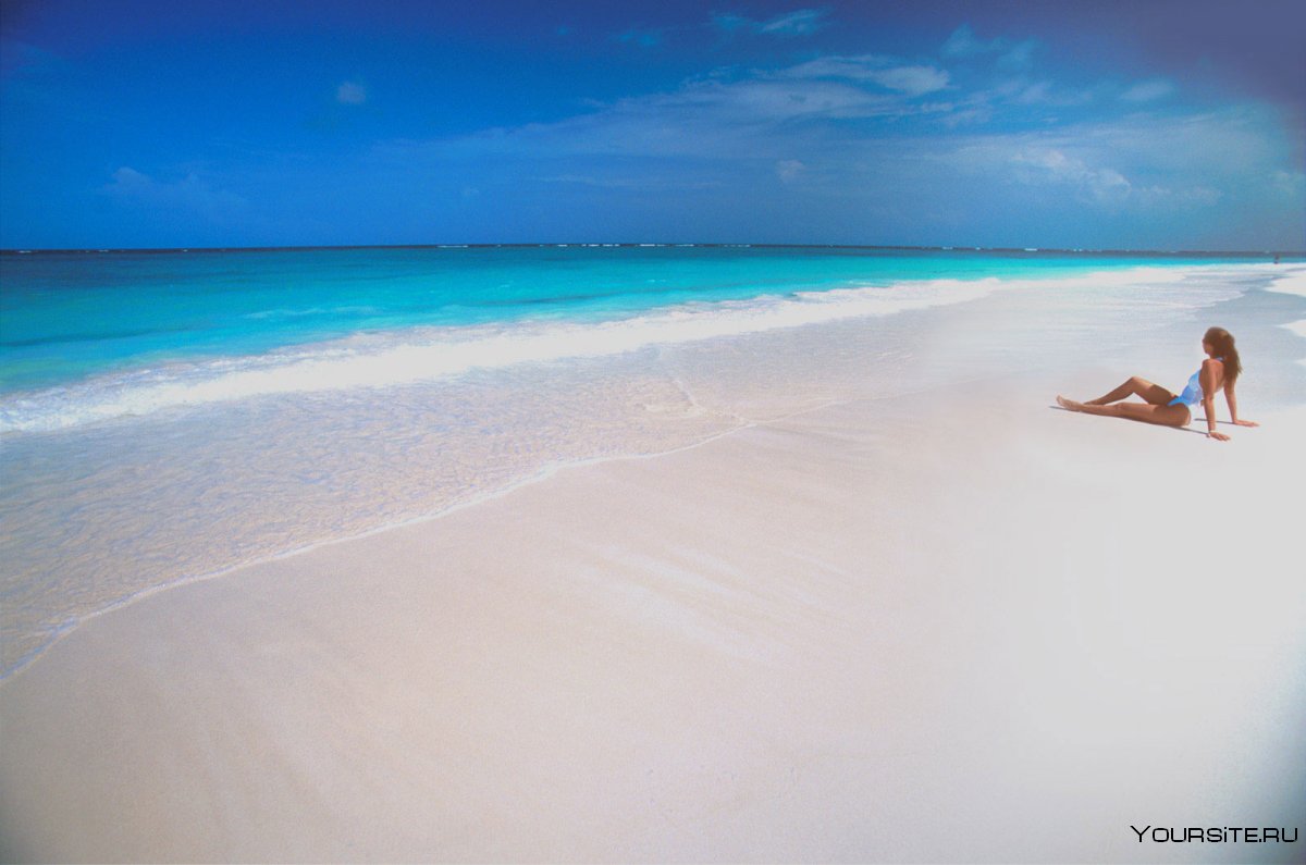 Карибское море пляж релакс