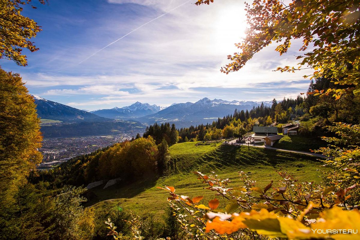 Альпийские озера в Австрии район Инсбрук