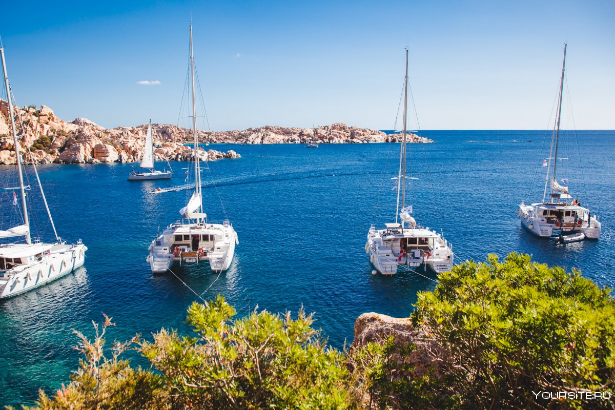Яхты на Сардинии
