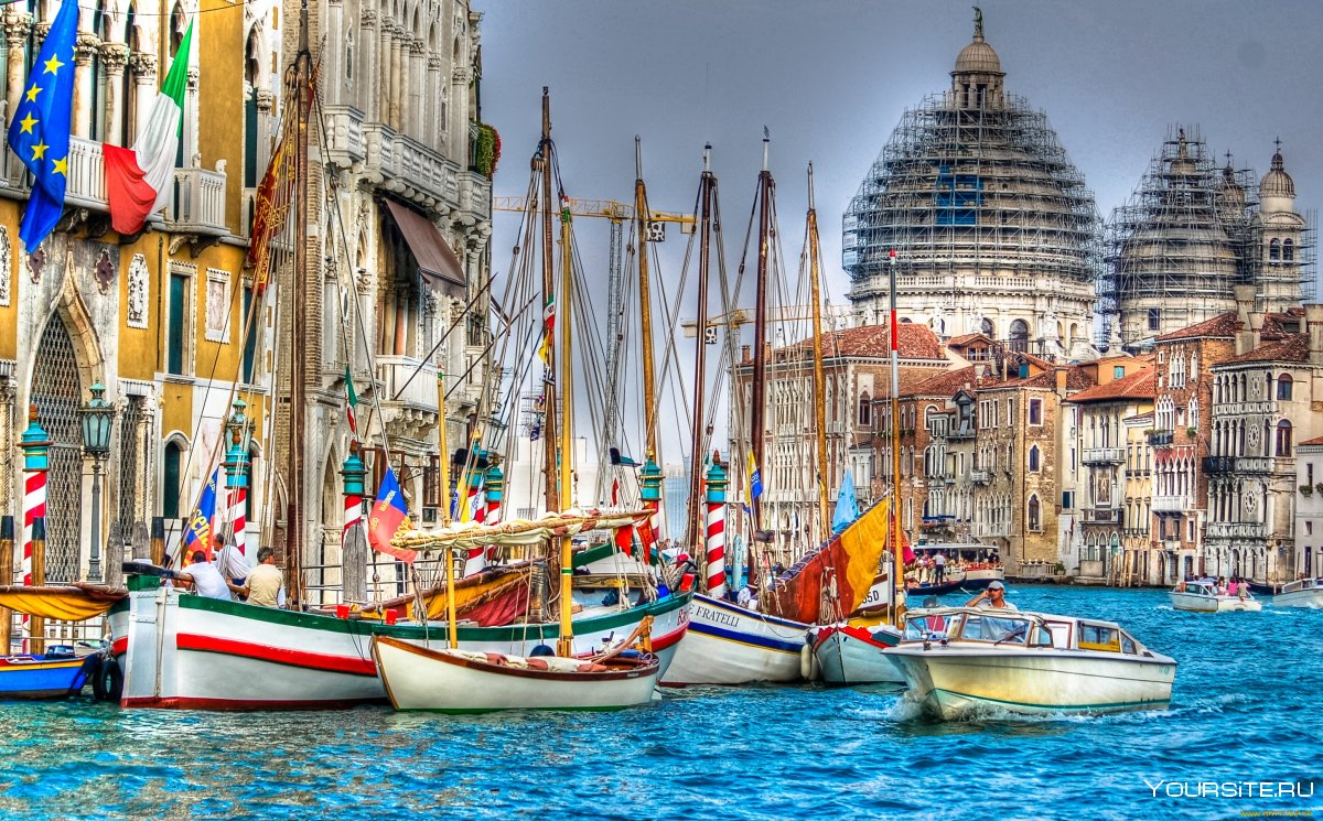 Венеция Италия порт