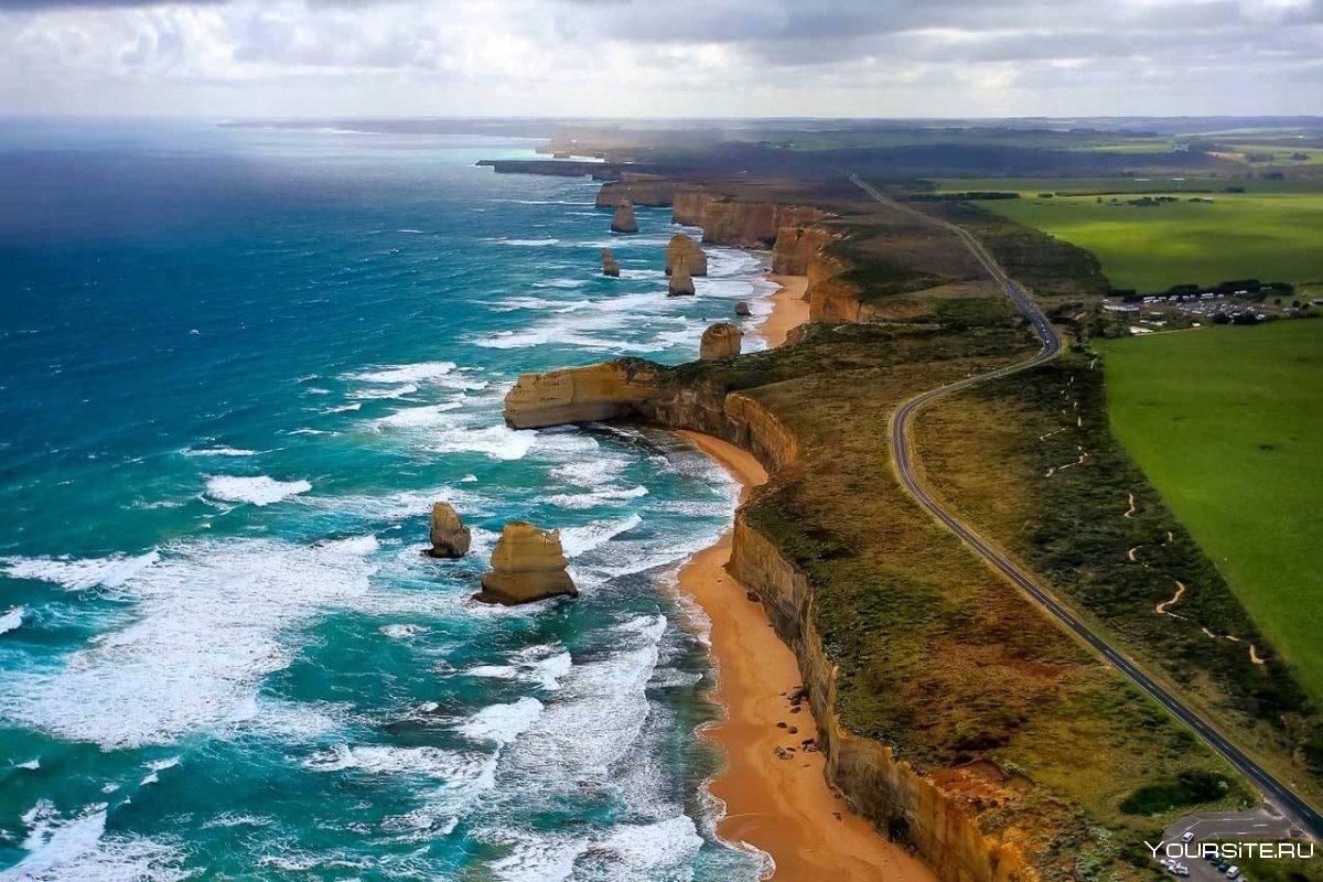 Великая Океанская дорога Австралия 12 апостолов