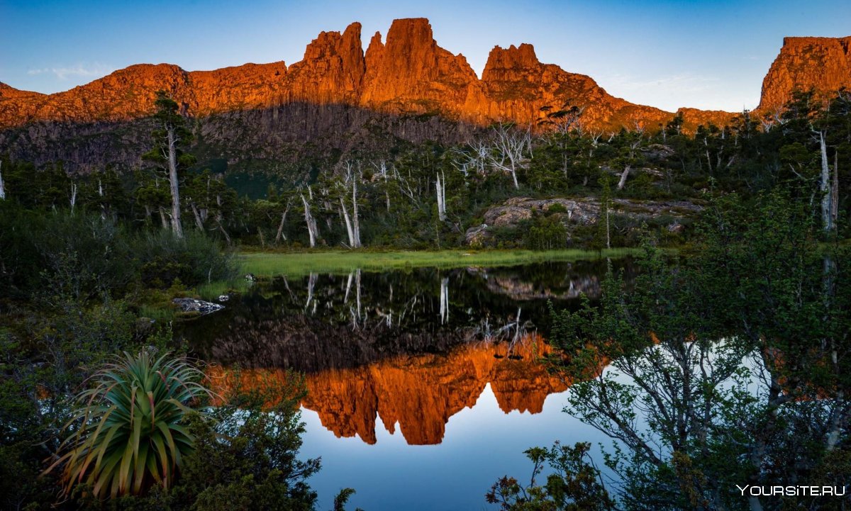 Национальный парк крэдл-Маунтин - Лейк сент-Клер, Австралия