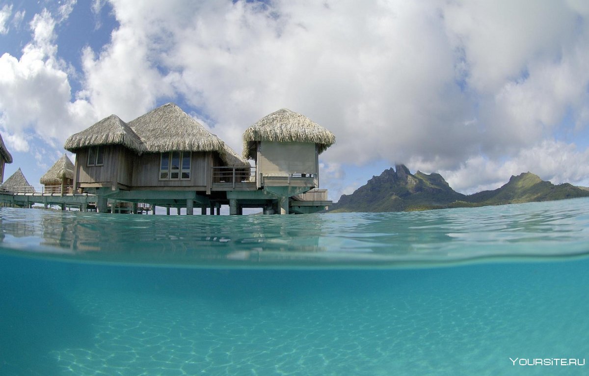 The St Regis Bora Bora Resort, французская Полинезия бунгало