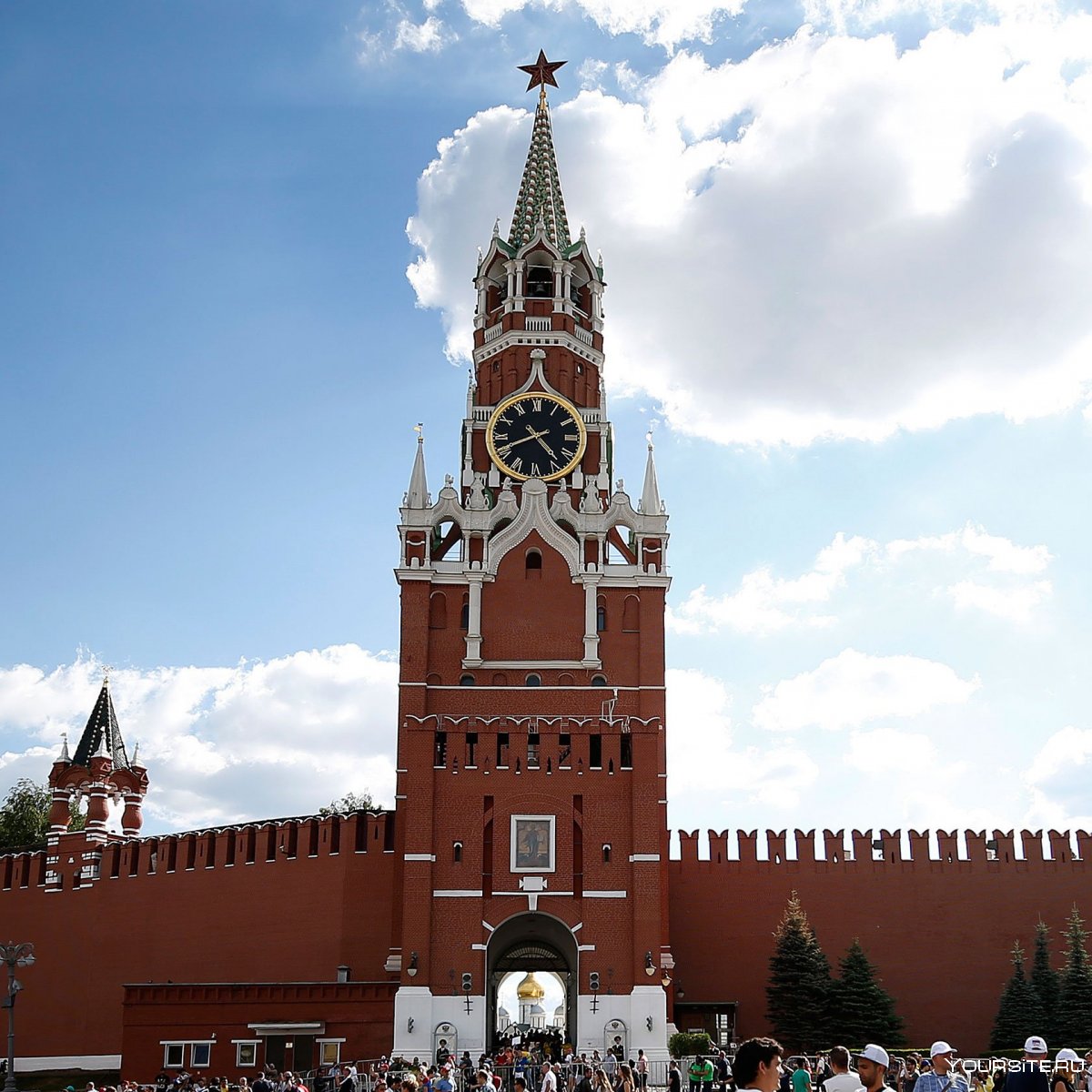 Спасская башня Кремля год постройки
