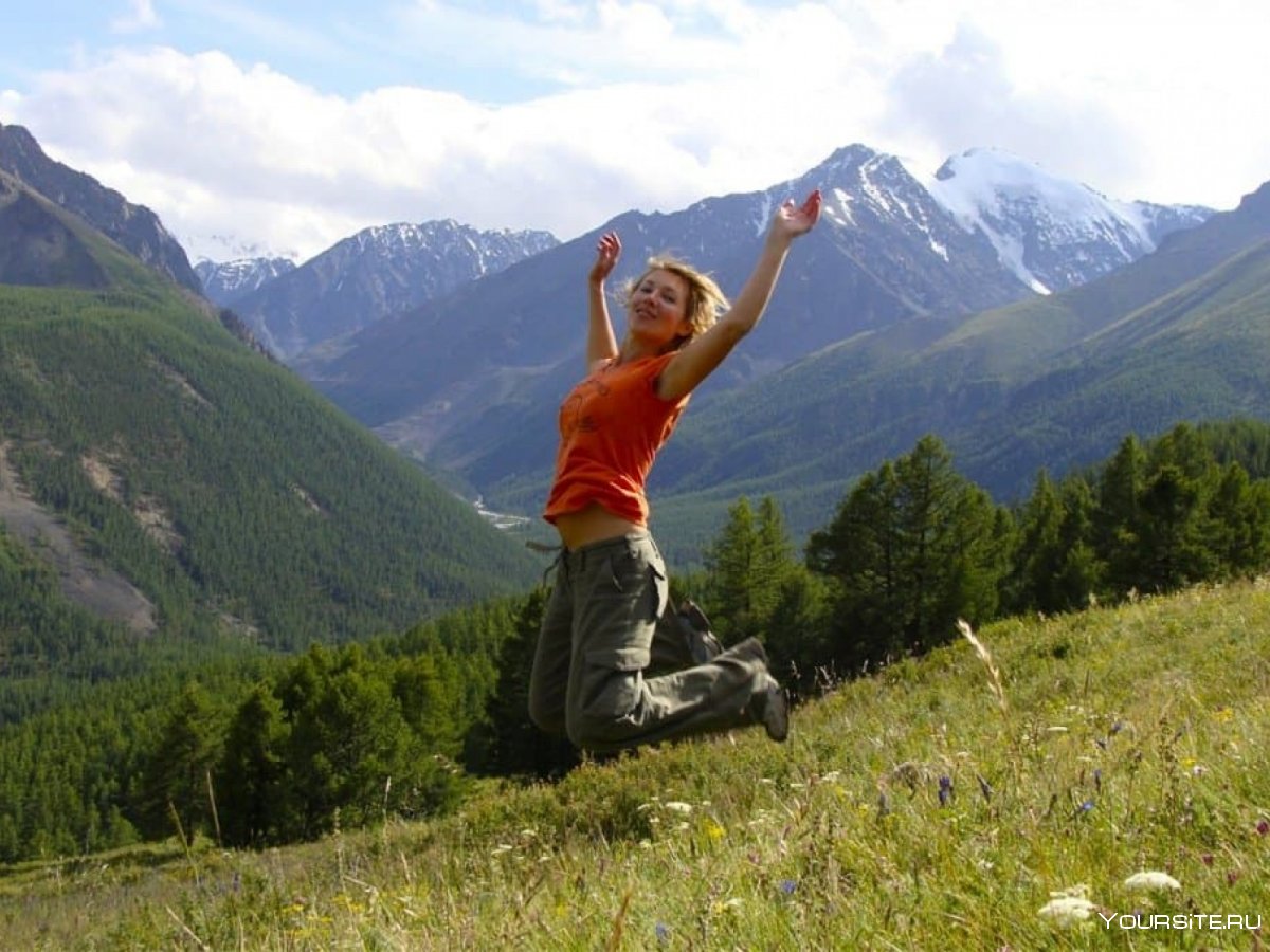Горы для туристов горный Алтай