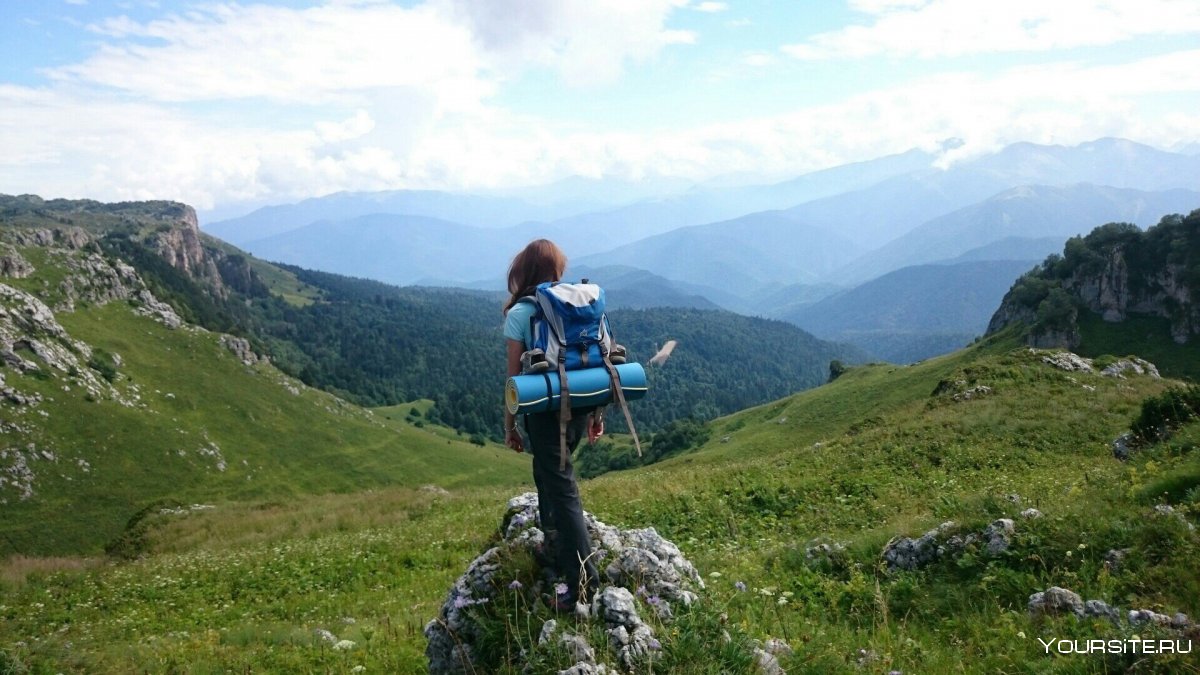 Лаго Наки через горы к морю
