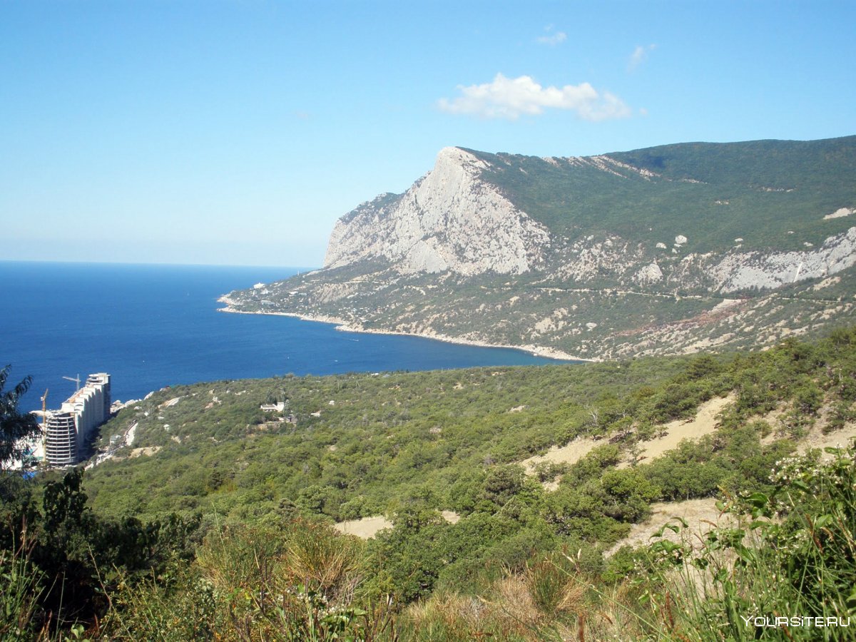 Гора куш-Кая в Крыму