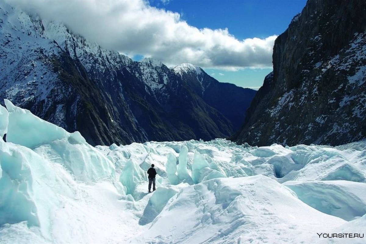 Ледник Франца-Иосифа новая Зеландия