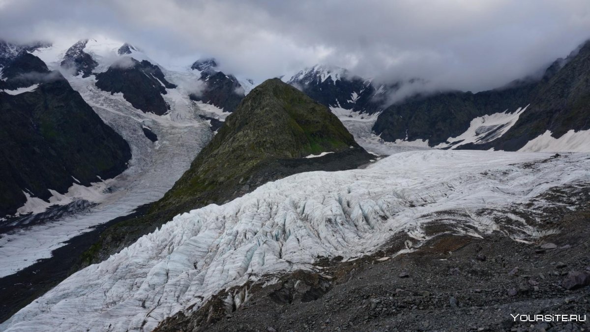 Катунский хребет ледник Геблера