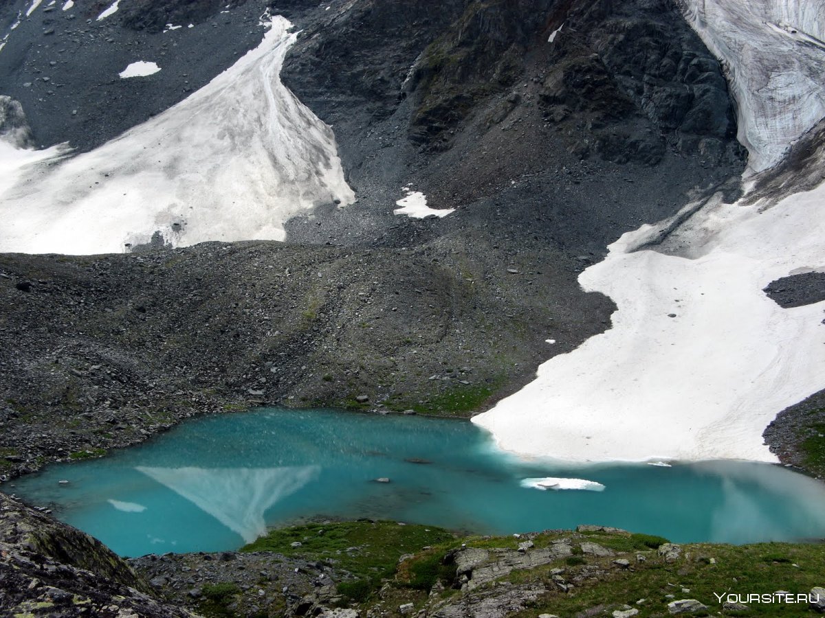 Ледник Геблера на Алтае