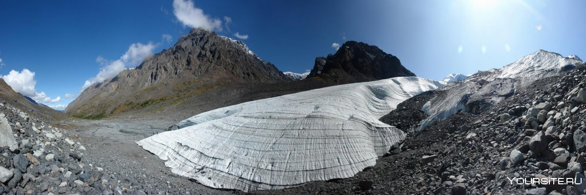 Ледник Маашей горный Алтай