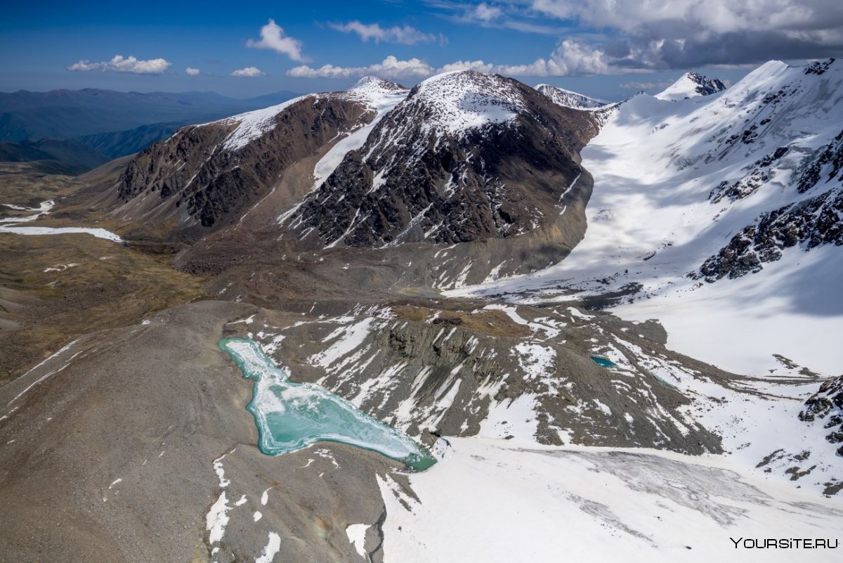 Ледник Геблера на Алтае