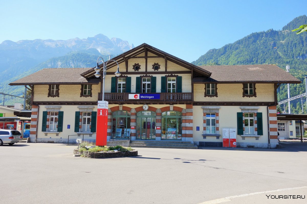 Отель Bear в Рейхенбахе, марингене в Швейцарии