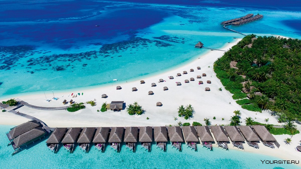 Искусственные острова на Мальдивах