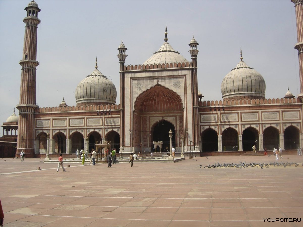Соборная мечеть в Дели, Индия