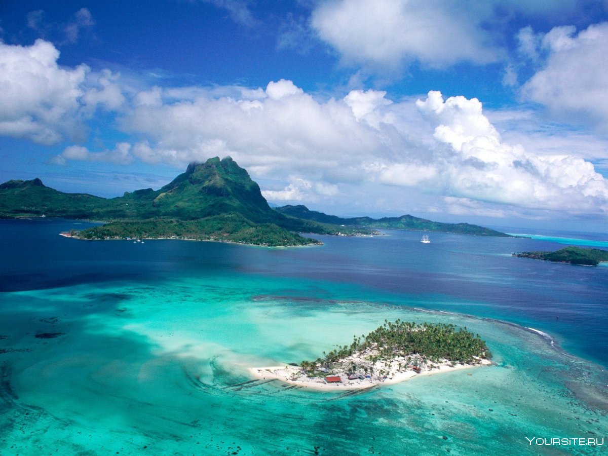 Острова Туамоту французская Полинезия
