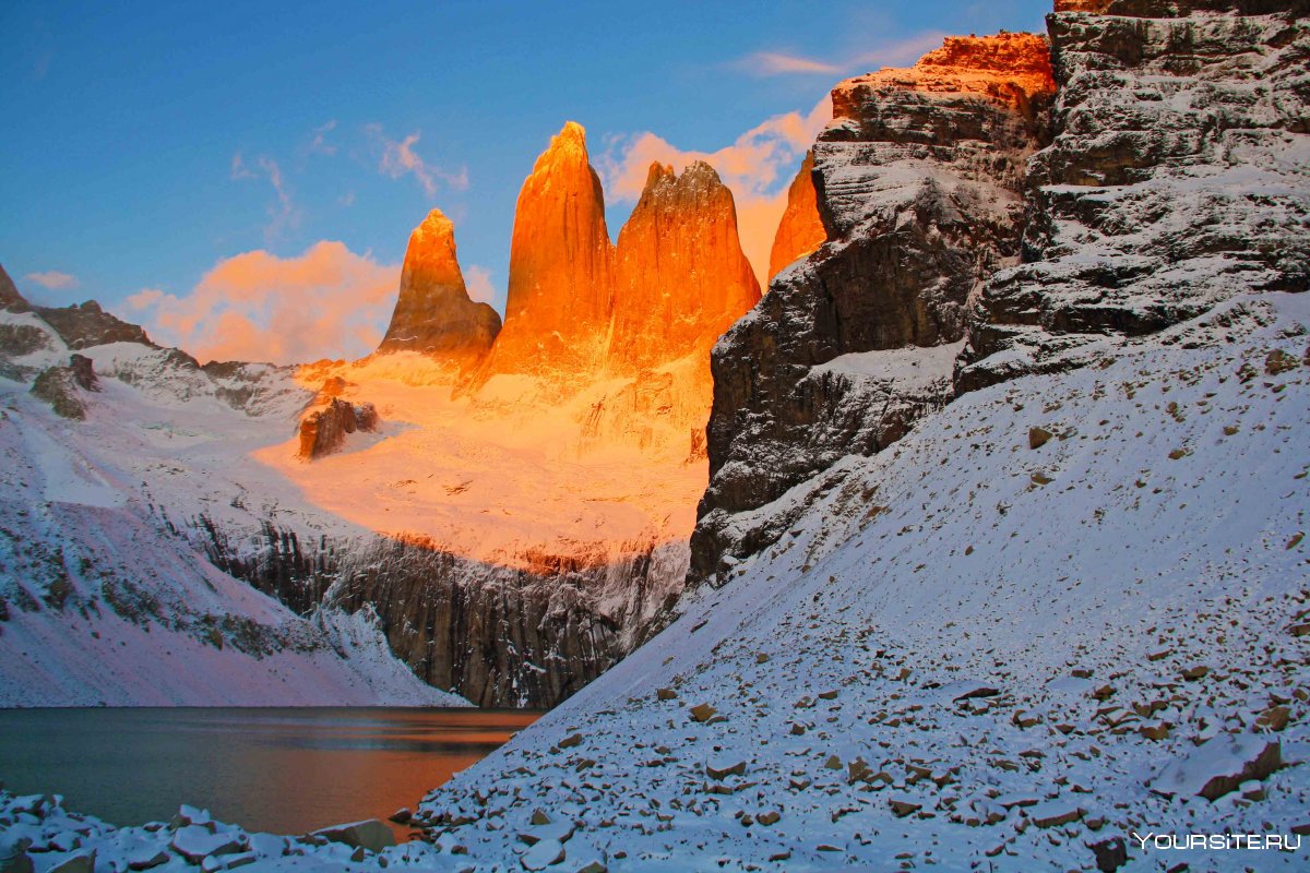 Гора Торрес-дель-Пайне, Чили