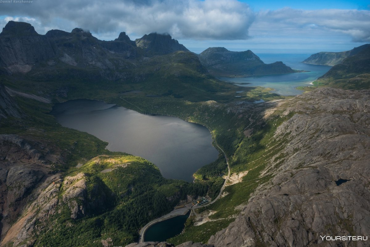 Норвегия с высоты птичьего полета