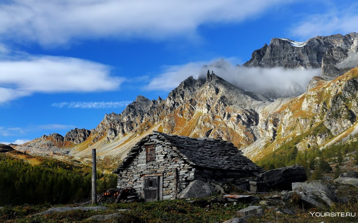 Каменный дом Кавказ