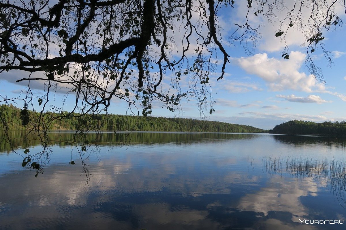 Озеро Оснен Швеция