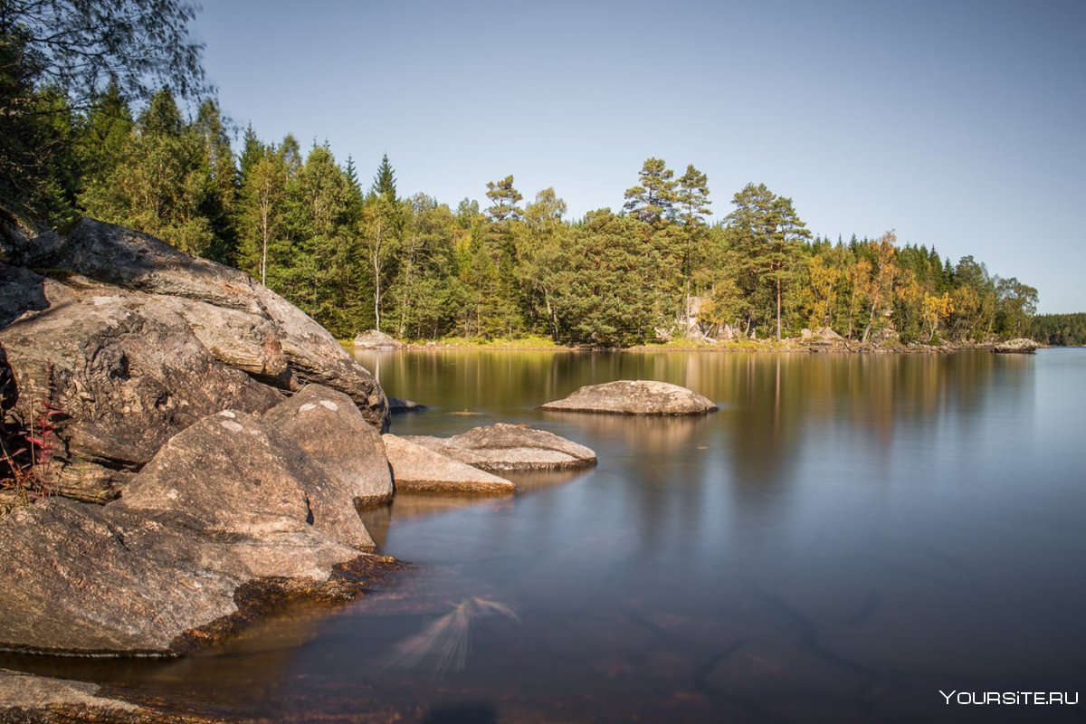 Озеро Швеции хельшо