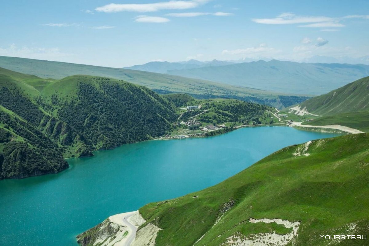 Чечня озеро Кезеной ам