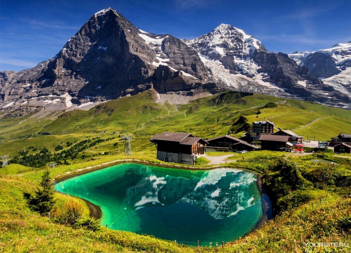 Вершина Айгер, Швейцария