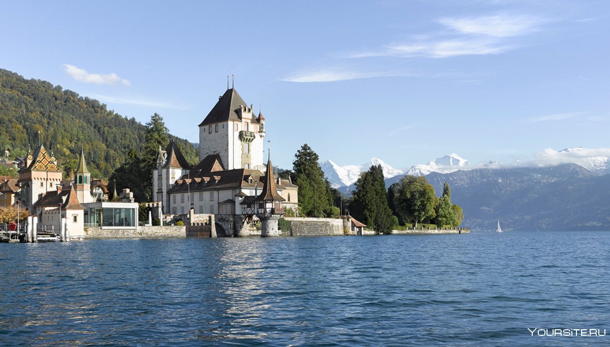 Швейцария Туна белоснежный замок