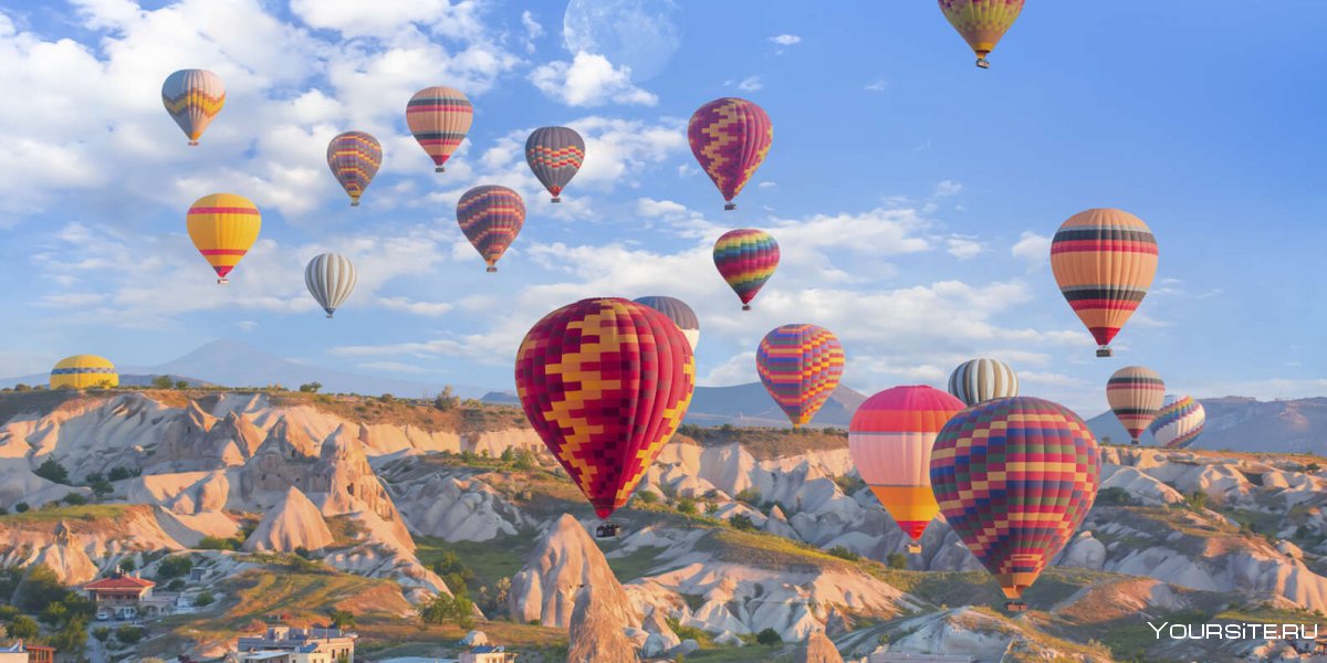 Каппадокия Турция воздушные шары