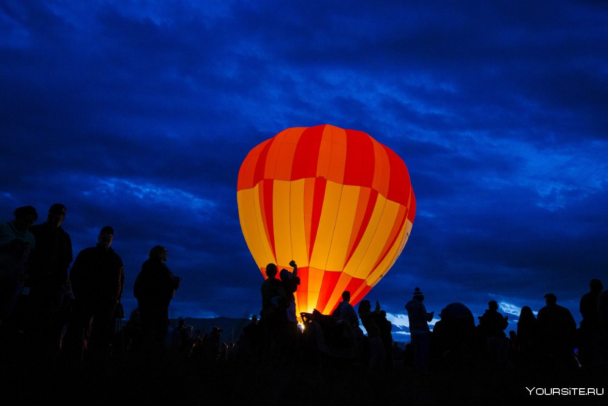 Фестиваль воздушных шаров в Нью-Мексико