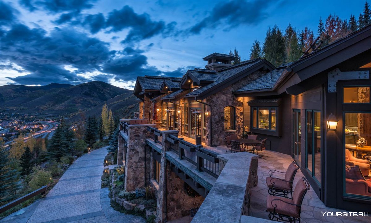 Дома в горах Колорадо