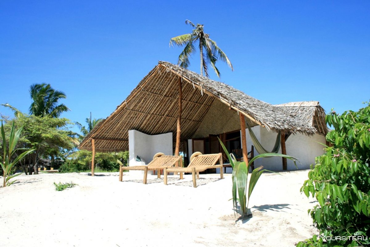 Традиционные дома Мозамбика