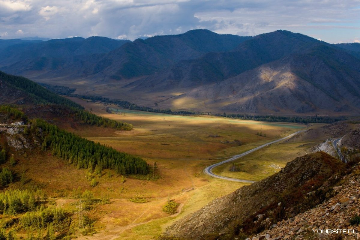 Чуйский тракт горный Алтай