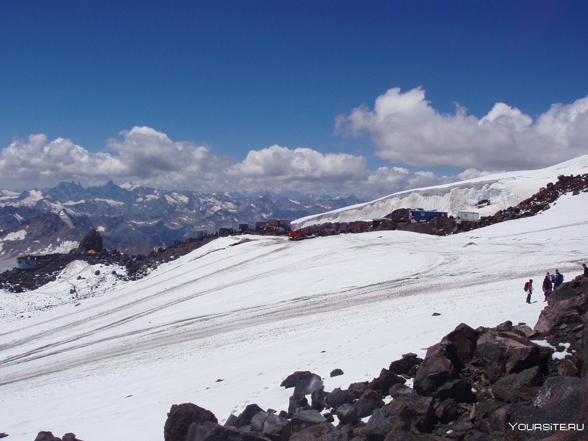 Восхождение на Эльбрус перила