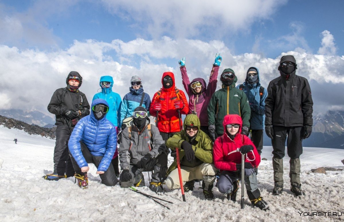 Палатка на Эльбрусе