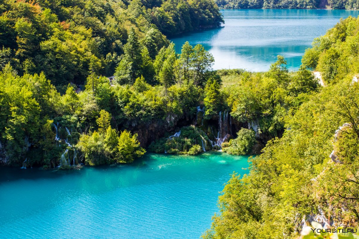 Плитвицкие озёра Хорватия всемирное наследие