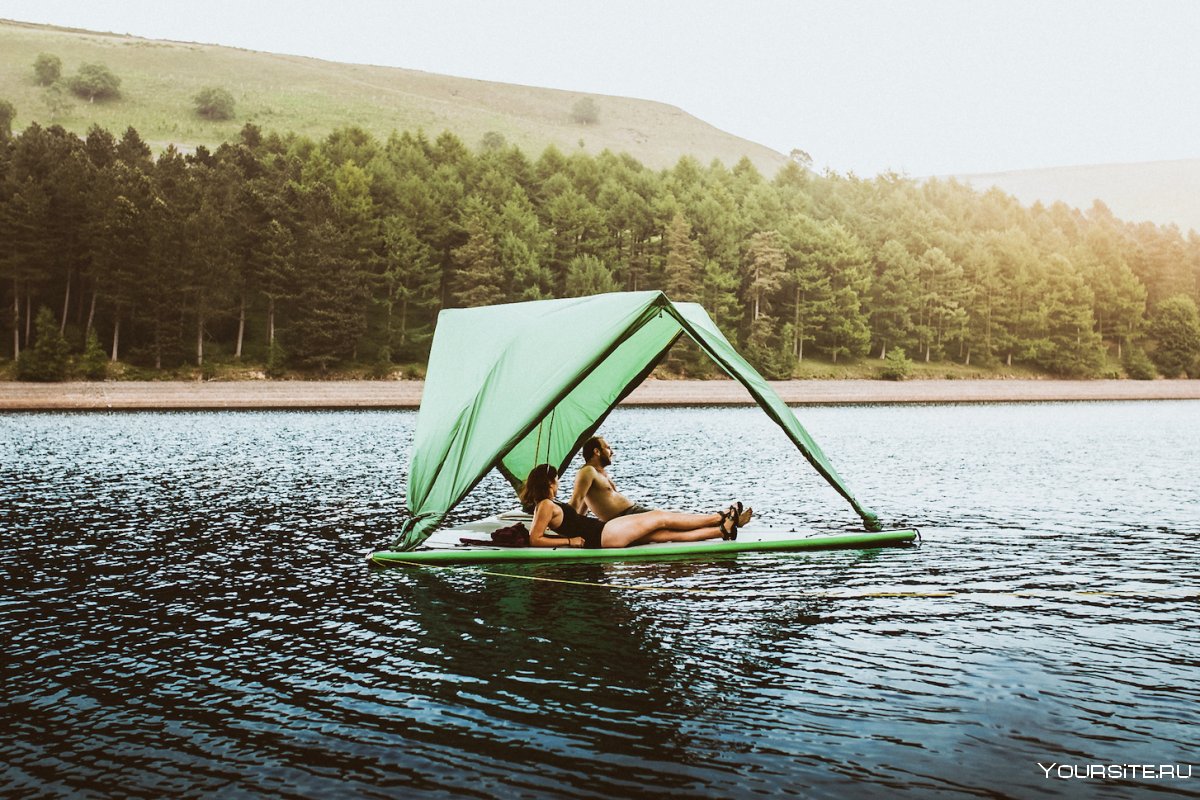 Плавающая палатка
