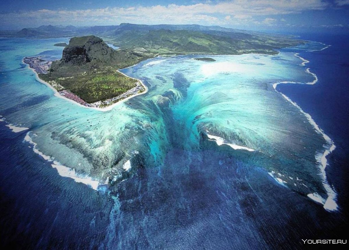 Океанский водопад Маврикий
