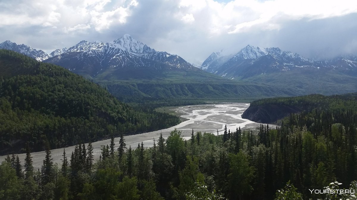 Река Текланика Аляска