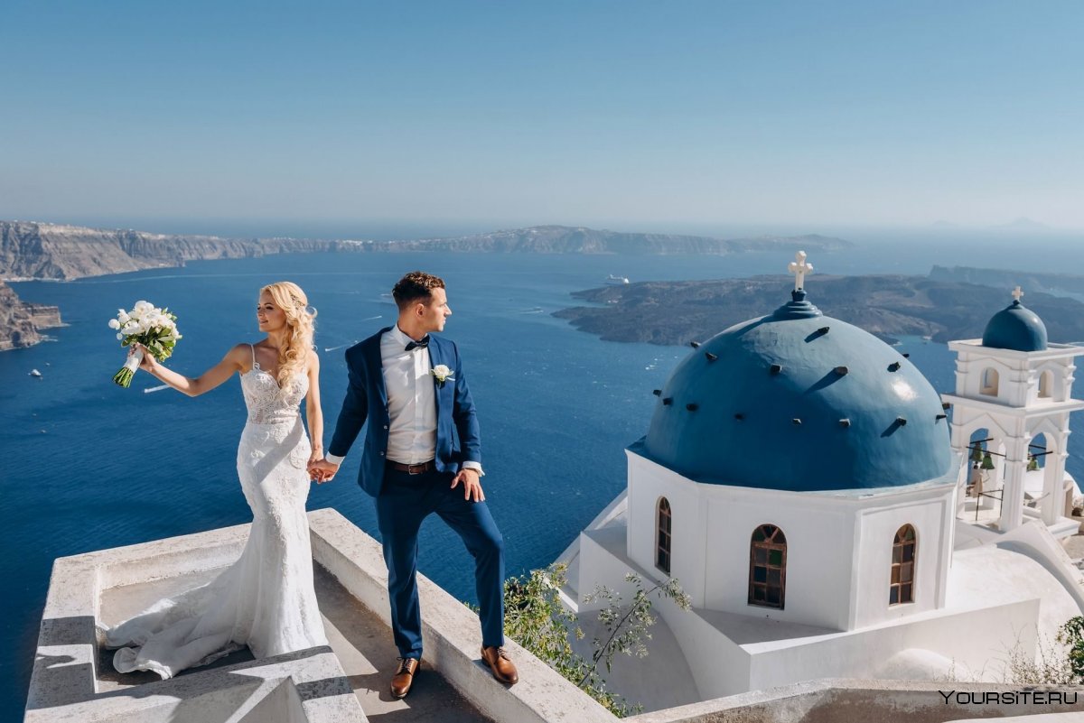 Санторини Греция свадебный тур