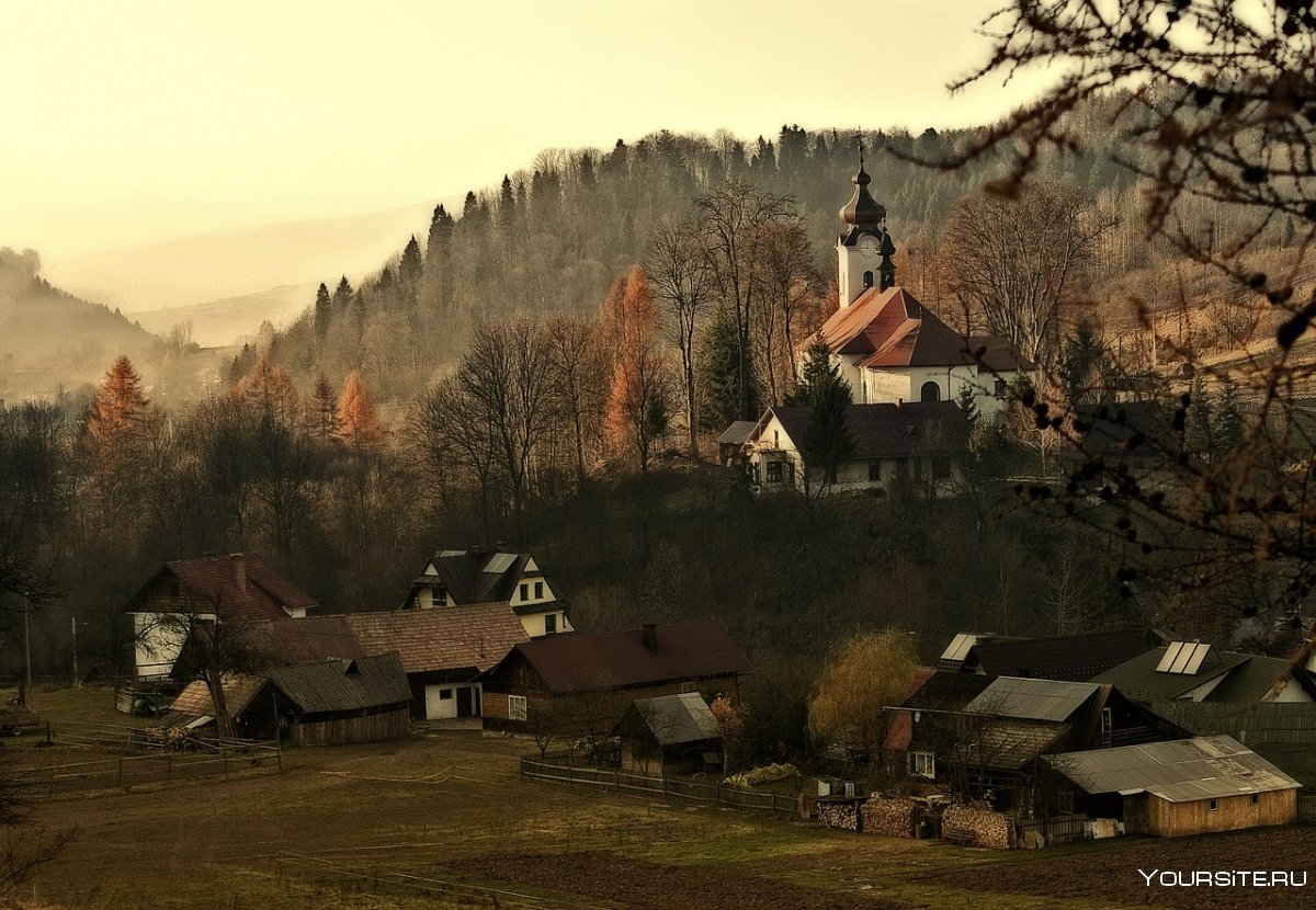 Польша деревня