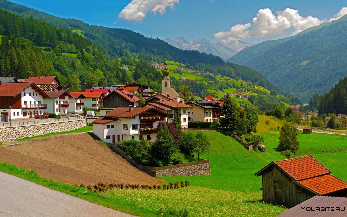 Австрия деревня Тироль