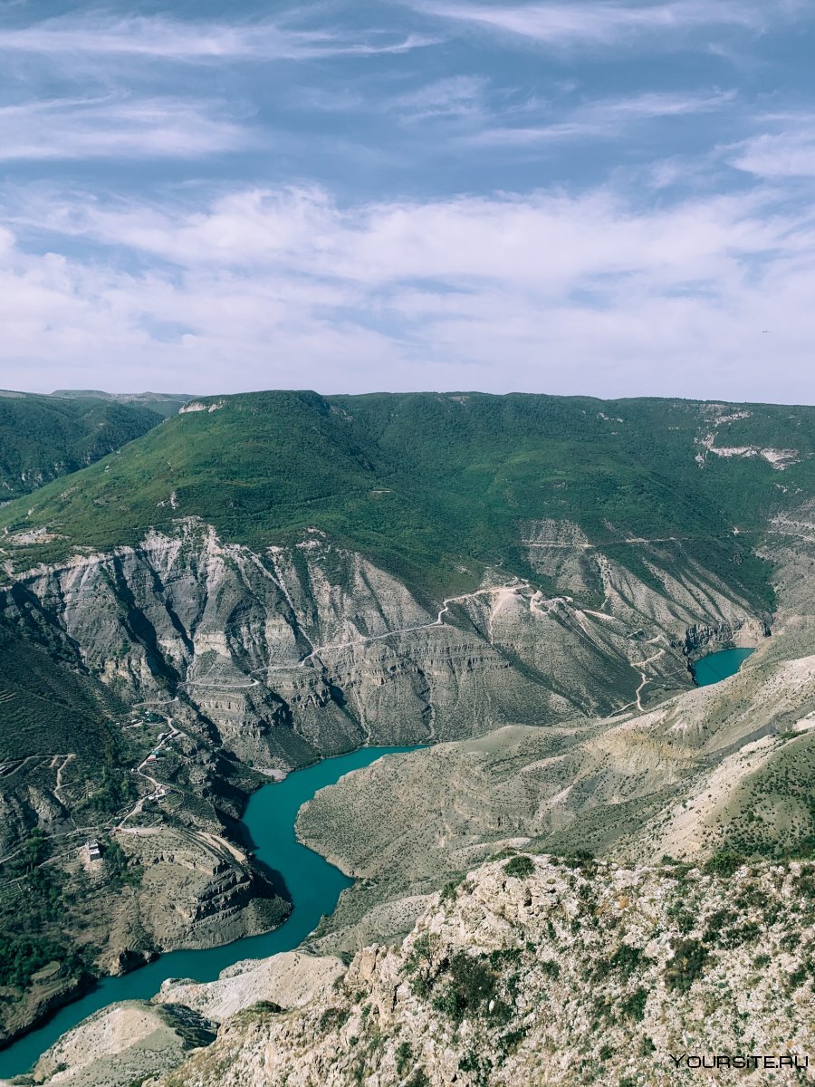 Сулакский каньон Гамсутль