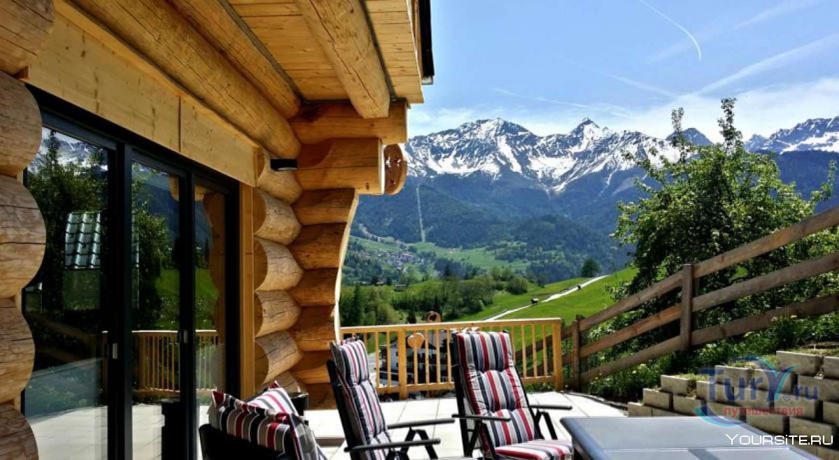 Тироль Австрия отель с видом на горы