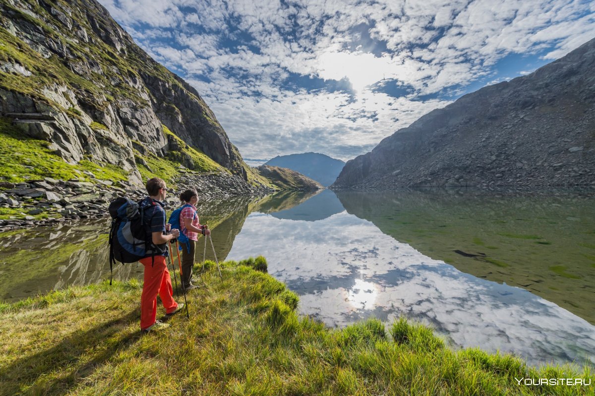 Поход в горы Швейцария
